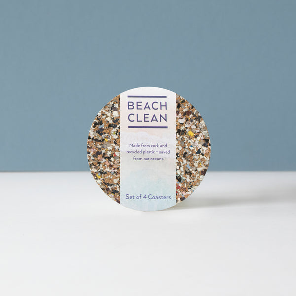 Beach Clean Circular Coasters